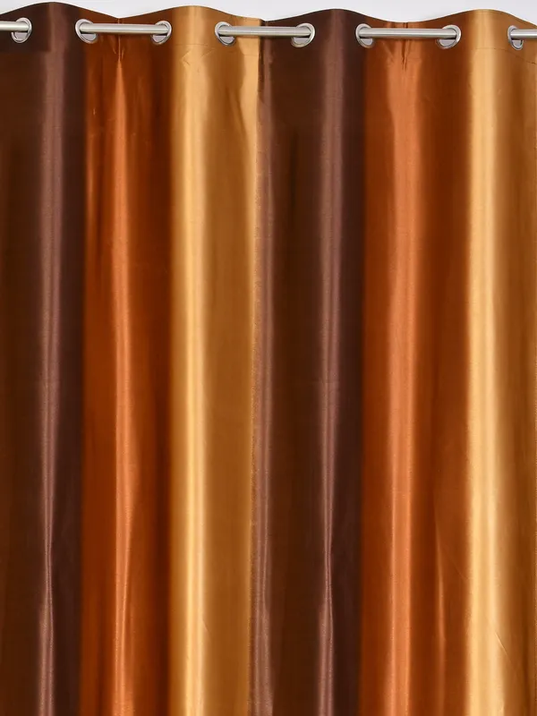 Pack_Of_2_Brown_Polyester_Curtains_For_Long_Door/Door/Window