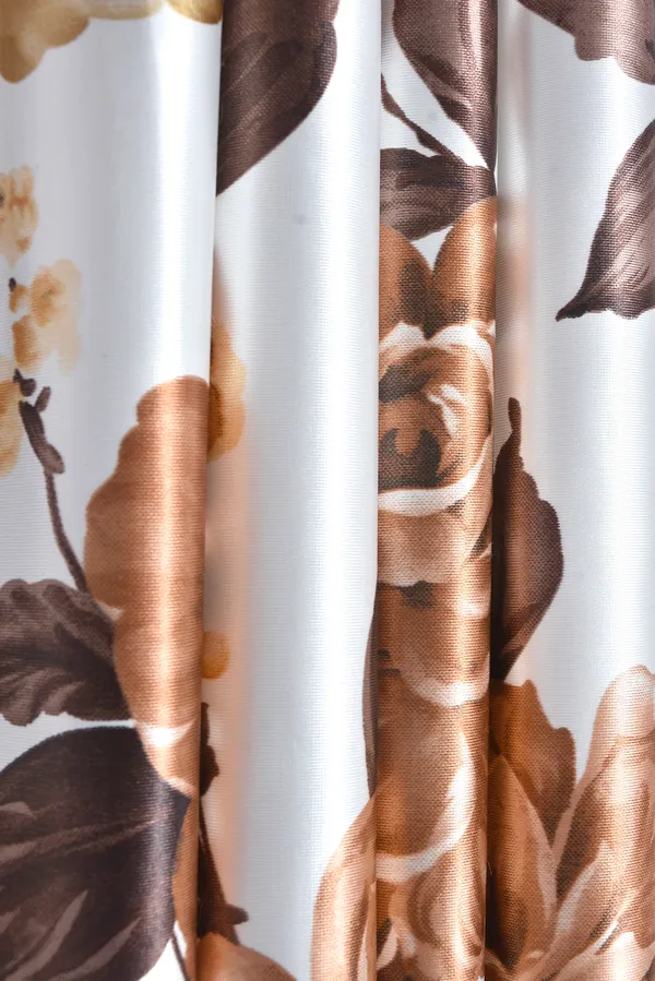 Brown_Pack_of_2_Polyester_Floral_Room_Darkening_Curtain_Panel_for_Door,_Window,_Long_Door