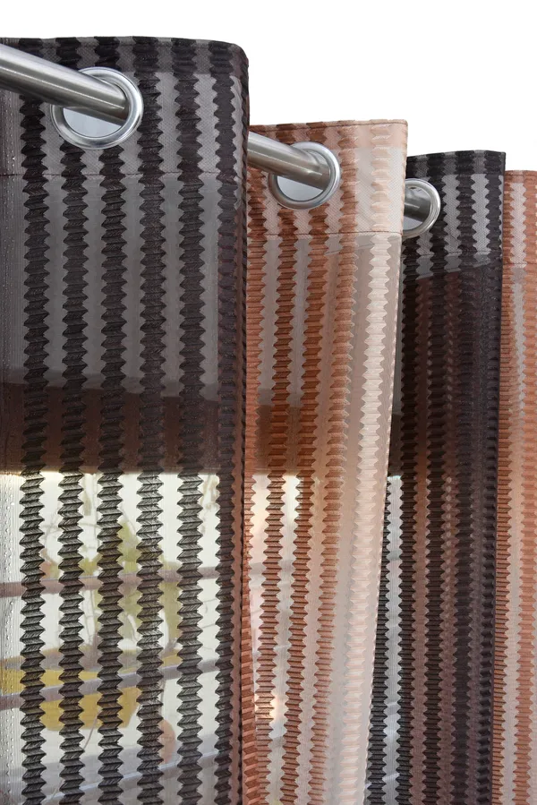 Pack_Of_2_Brown_Polyester_Curtains_For_Long_Door/Door/Window