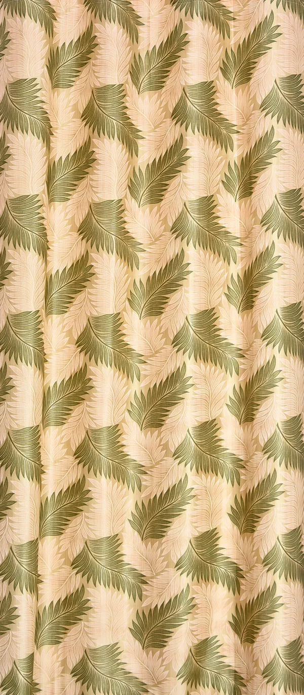 Pack_Of_2_Green_Polyester_Curtains_For_Long_Door/Door/Window