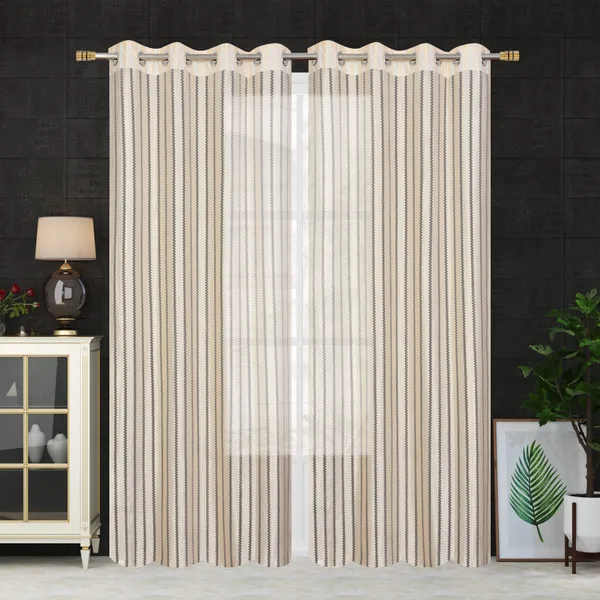 Pack_Of_2_Cream_Polyester_Curtains_For_Long_Door/Door/Window