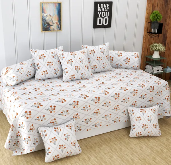 180_TC_Glace_Glace_Cotton_Floral_Diwan_Set_-_8_Piece_-_Beige