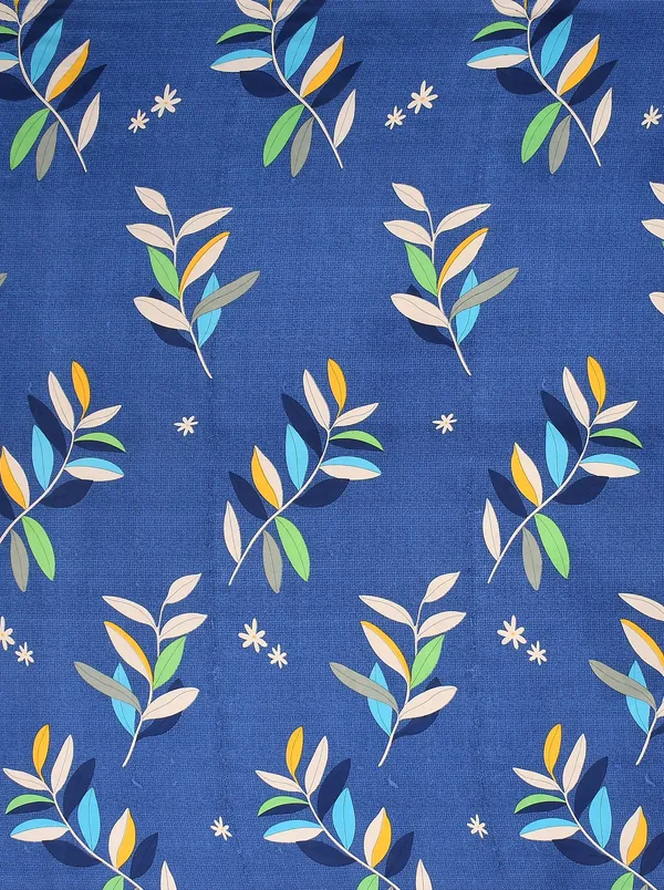 160_TC_Microfiber_Diwan_Set_-_8_Piece_-_Blue