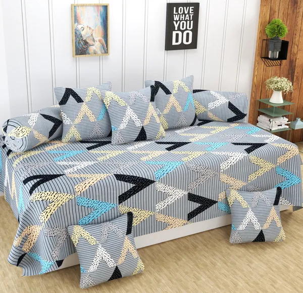 180_TC_Diwan_Set_-_8_Piece_-_Grey