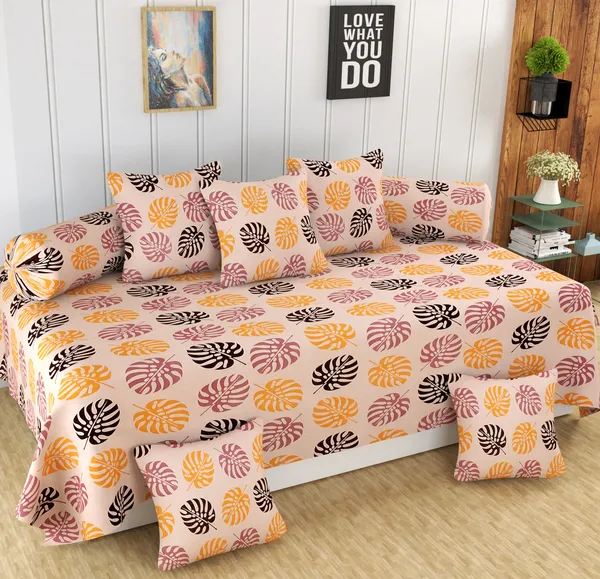 180_TC_Diwan_Set_-_8_Piece_-_Orange