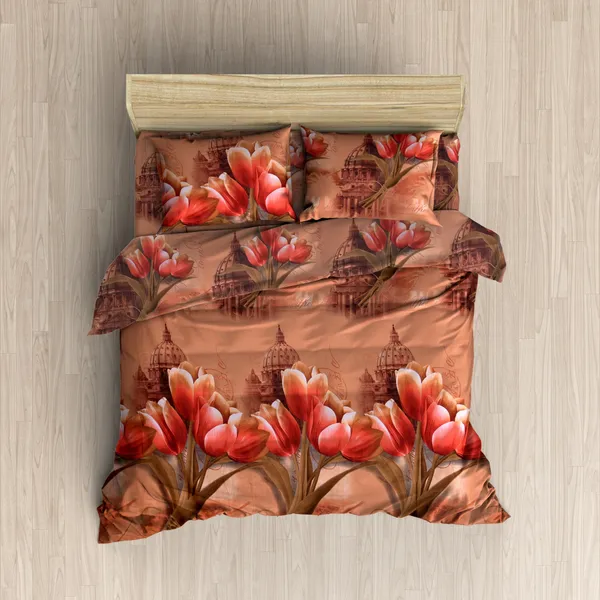 Multicolor_Printed_180_TC_Double_Bedsheet_With_2_Pillow_Covers