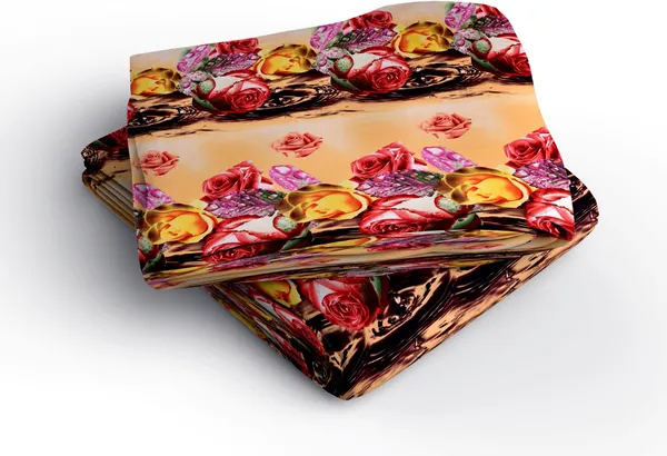 Multicolor_Printed_180_TC_Double_Bedsheet_With_2_Pillow_Covers