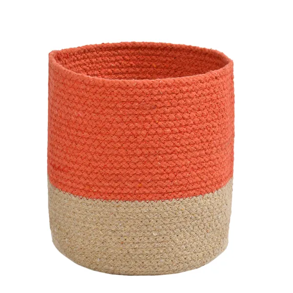 Orange_Braided_Cotton_Baskets_|_Storage_Bins_Organizer_|_Laundry,_Toys_&_Planter_Basket-_Set_of_2_(10,_6_Inch)_-_Orange