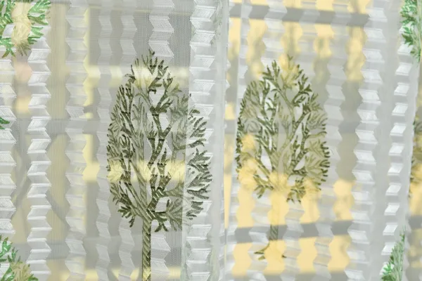 Pack_Of_2_Green_Polyester_Curtains_For_Long_Door/Door/Window