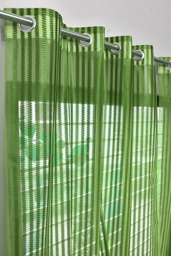 Pack_Of_2_Green_Polyester_Curtains_For_Long_Door/Door/Window