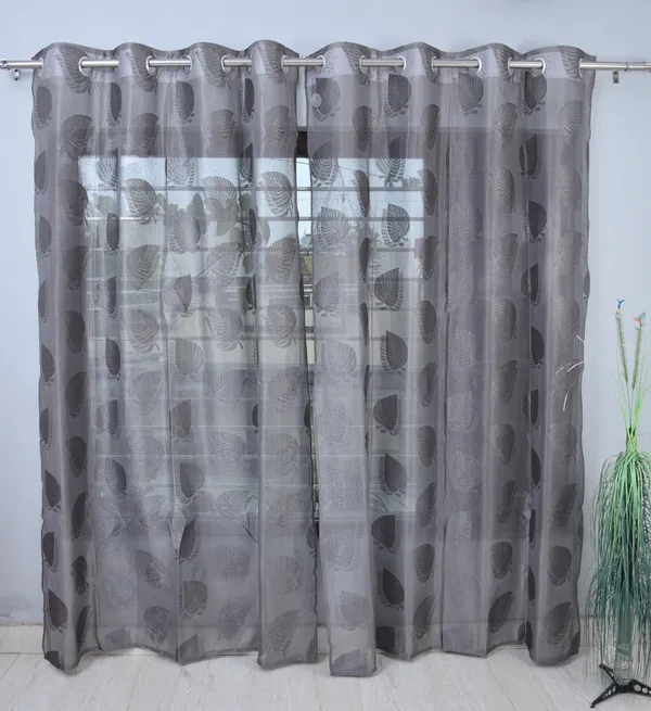 Pack_Of_2_Grey_Polyester_Curtains_For_Long_Door/Door/Window