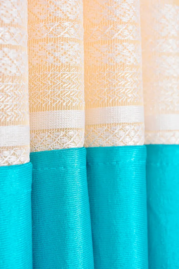 Pack_Of_2_Aqua_Blue_Polyester_Curtains_For_Long_Door/Door/Window