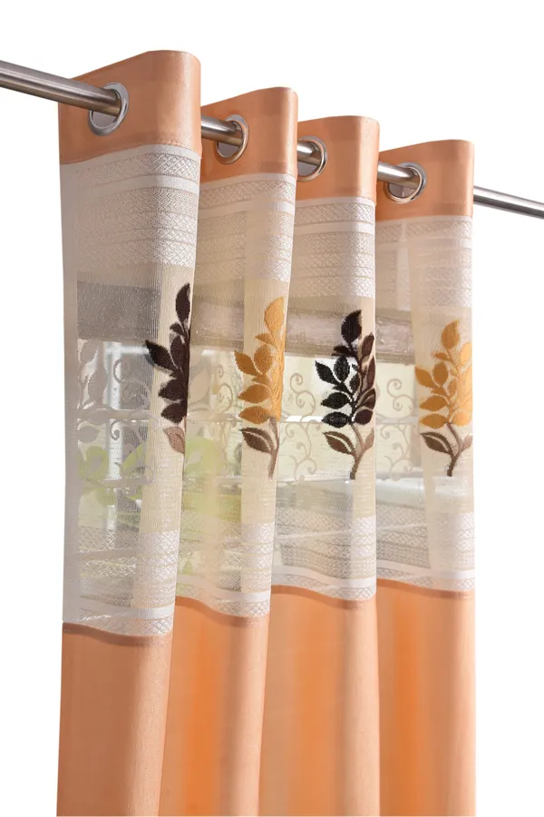 Pack_Of_2_Beige_Polyester_Curtains_For_Long_Door/Door/Window
