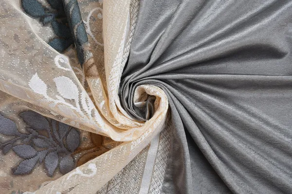 Pack_Of_2_Grey_Polyester_Curtains_For_Long_Door/Door/Window