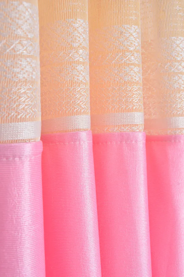 Pack_Of_2_Pink_Polyester_Curtains_For_Long_Door/Door/Window