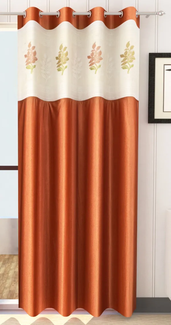 Pack_Of_2_Rust_Polyester_Curtains_For_Long_Door/Door/Window