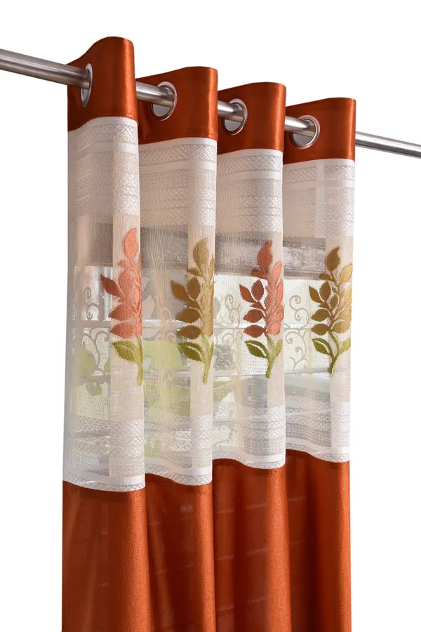 Pack_Of_2_Rust_Polyester_Curtains_For_Long_Door/Door/Window