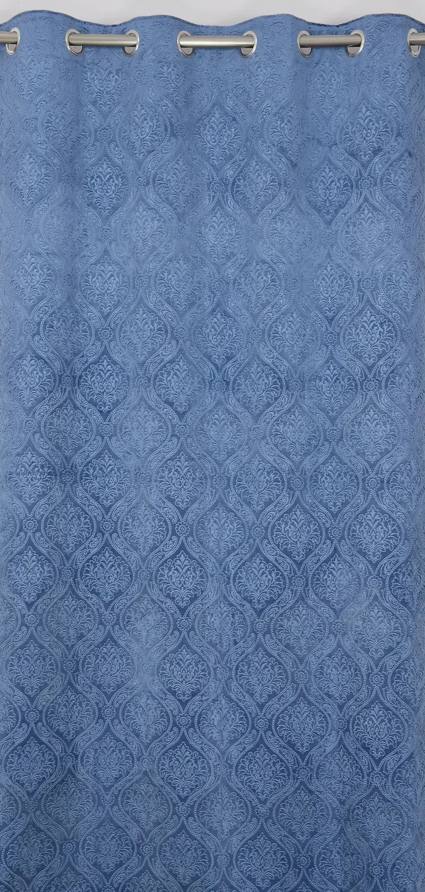 Pack_Of_2_Sky_Blue_Velvet_Curtains_For_Long_Door/Door/Window