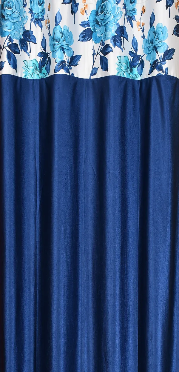 Pack_Of_2_Navy_Blue_Polyester_Curtains_For_Long_Door/Door/Window