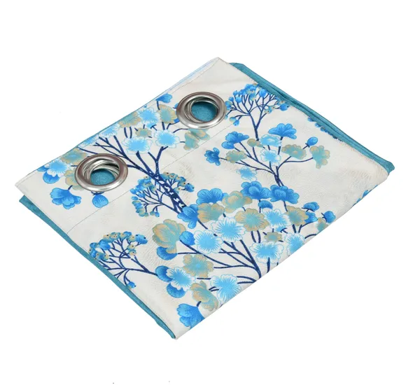 Pack_Of_2_Aqua_Blue_Polyester_Curtains_For_Long_Door/Door/Window