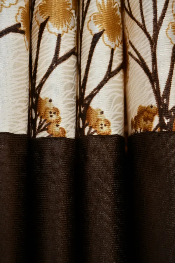 Pack_Of_2_Coffee_Polyester_Curtains_For_Long_Door/Door/Window