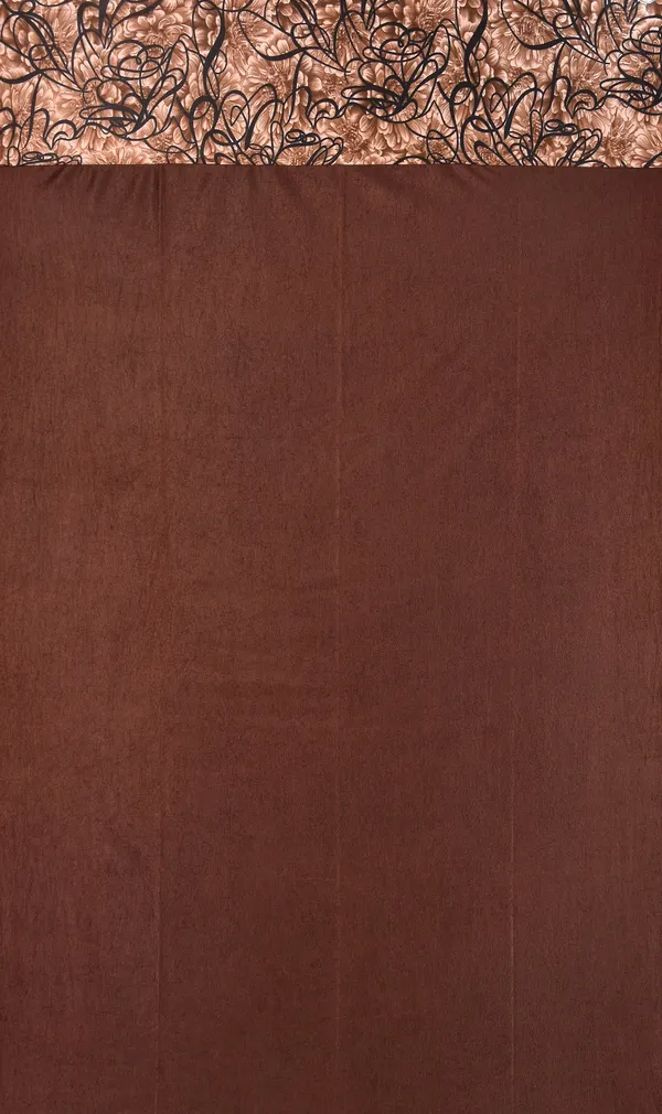 Pack_Of_2_Coffee_Polyester_Curtains_For_Long_Door/Door/Window