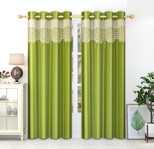 Pack_of_2_Polyester_Designer_Curtain_Panel_for_Door,_Window,_Long_Door_-_Green