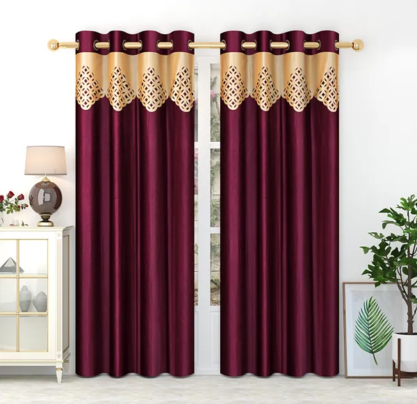 Pack_of_2_Polyester_Designer_Curtain_Panel_for_Door,_Window,_Long_Door_-_Wine