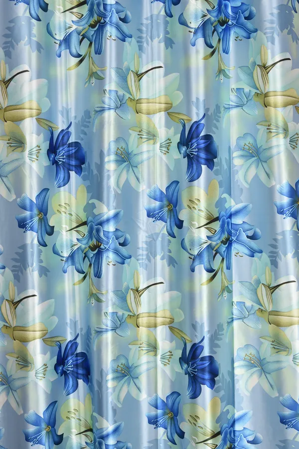 Pack_of_2_Polyester_Floral_Room_Darkening_Curtain_Panel_for_Door,_Window,_Long_Door_-_Blue