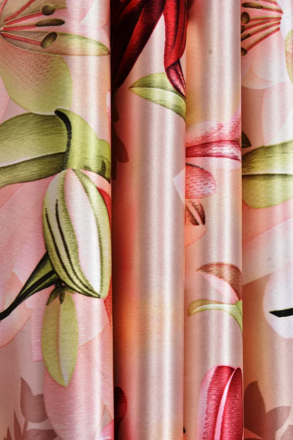 Pack_of_2_Polyester_Floral_Room_Darkening_Curtain_Panel_for_Door,_Window,_Long_Door_-_Maroon