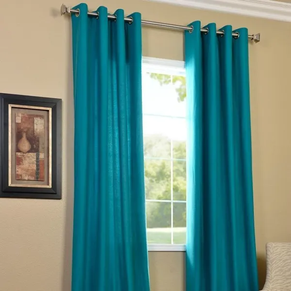 Pack_Of_2_Aqua_Blue_Polyester_Curtains_For_Long_Door/Door/Window