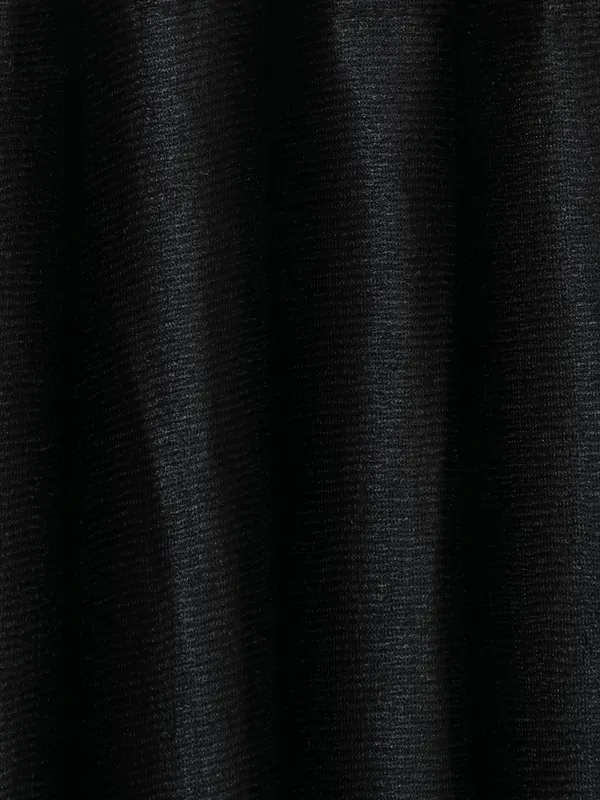 Pack_Of_2_Black_Polyester_Curtains_For_Long_Door/Door/Window