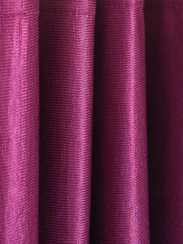 Pack_Of_2_Wine_Polyester_Curtains_For_Long_Door/Door/Window