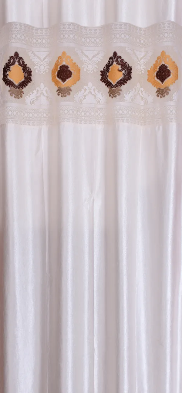 Pack_Of_2_Cream_Polyester_Curtains_For_Long_Door/Door/Window