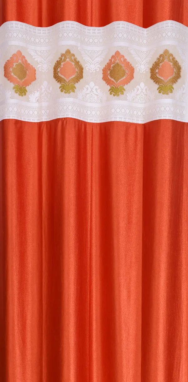 Pack_Of_2_Rust_Polyester_Curtains_For_Long_Door/Door/Window