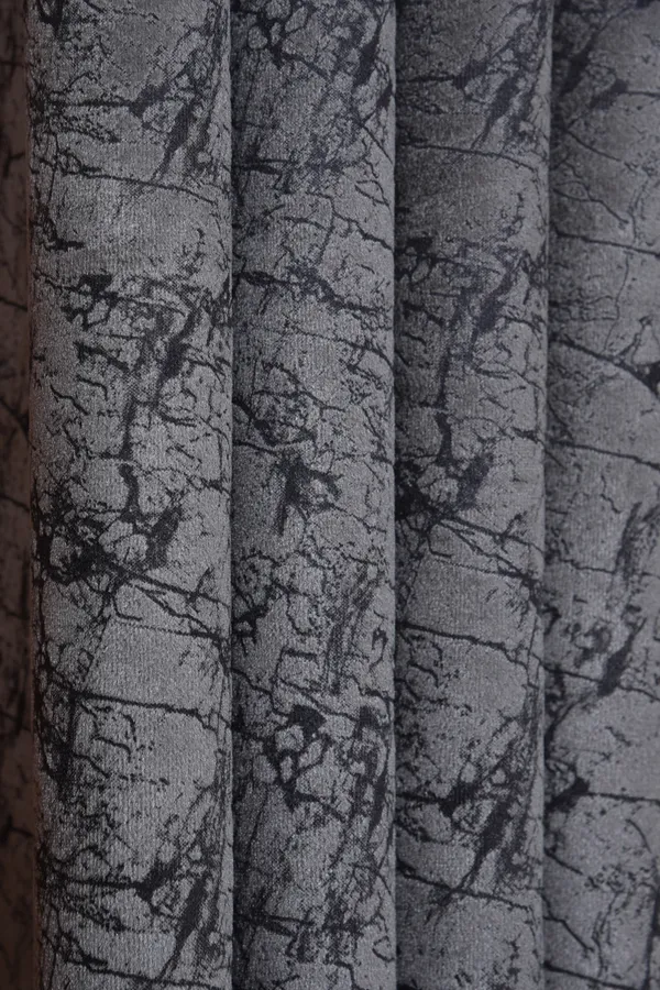 Pack_Of_2_Grey_Velvet_Curtains_For_Long_Door/Door/Window