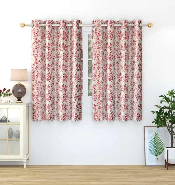 Maroon_Fern_Pack_of_2_Polyester_Curtain_for_Window,_Door,_Long__Door
