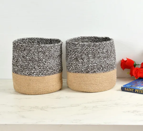 Brown_Braided_Cotton_Baskets_|_Storage_Bins_Organizer_|_Laundry,_Toys_&_Planter_Basket-_Set_of_2_(8_Inch)_-_Coffee
