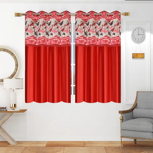 Pack_Of_2_Maroon_Polyester_Curtains_For_Long_Door/Door/Window