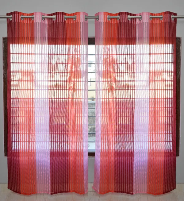 Pack_Of_2_Maroon_Polyester_Curtains_For_Long_Door/Door/Window