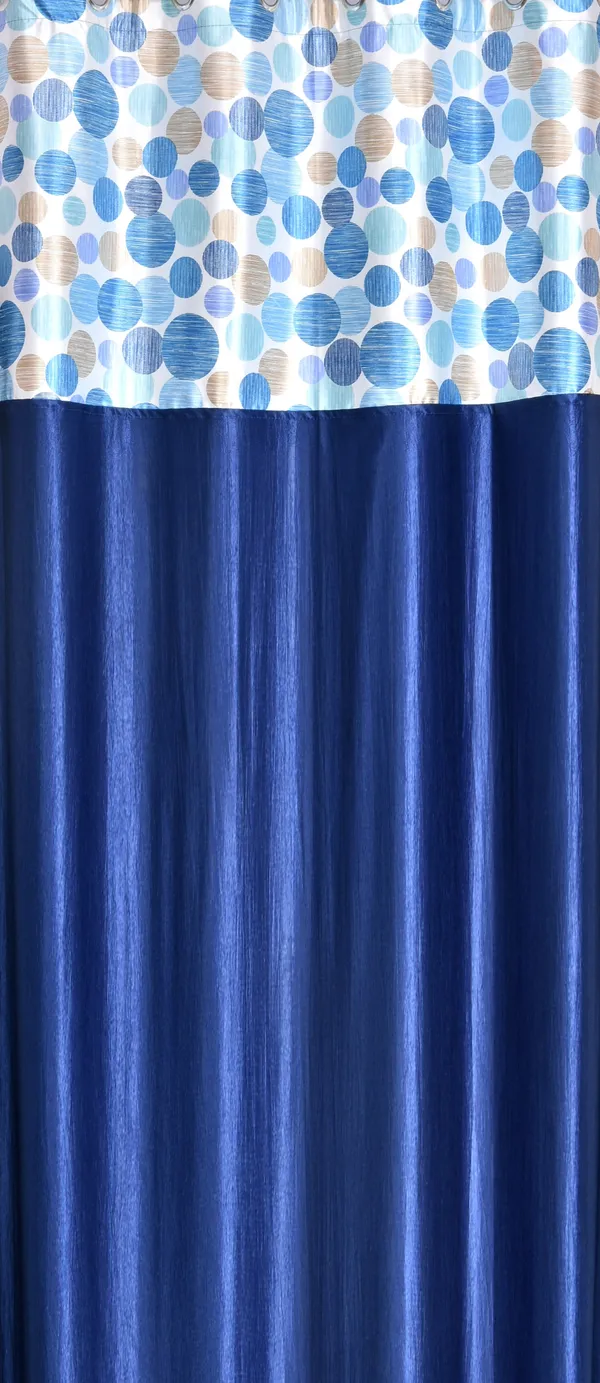 Pack_Of_2_Navy_Blue_Polyester_Curtains_For_Long_Door/Door/Window