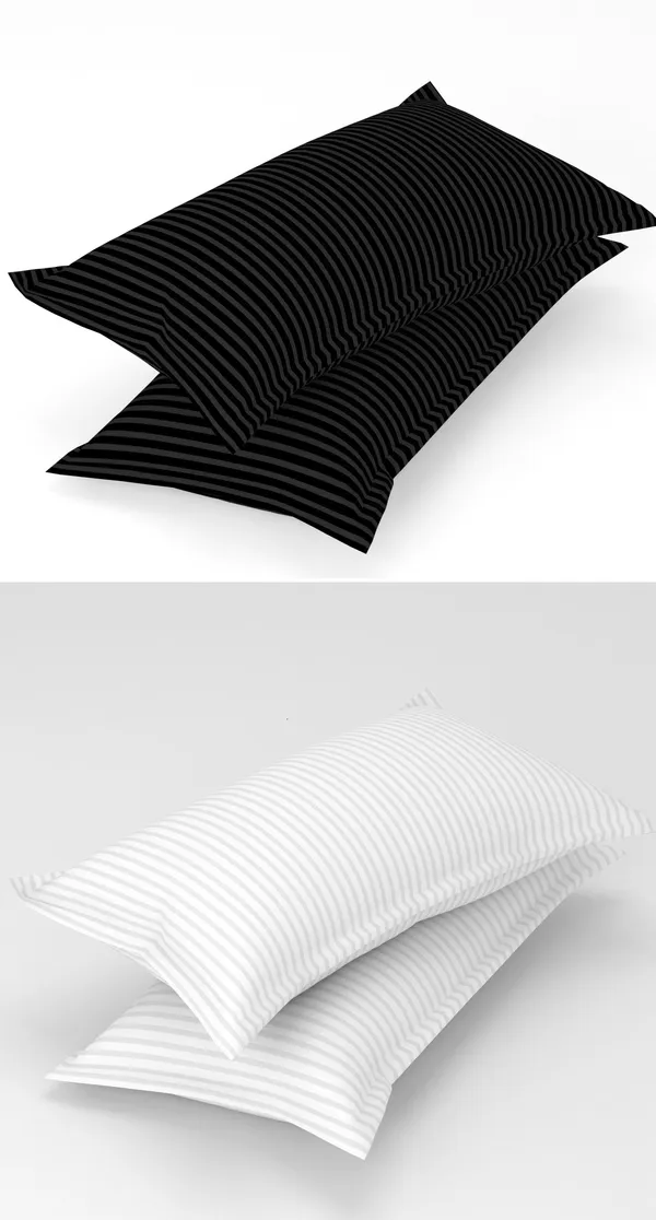 Multicolor_Pack_fo_4_Striped_Pillow_Covers_(43_cm*67_cm)