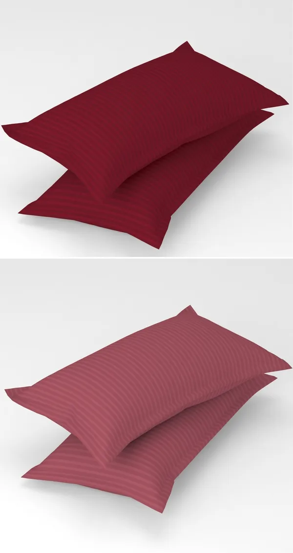 Multicolor_Pack_fo_4_Striped_Pillow_Covers_(43_cm*67_cm)