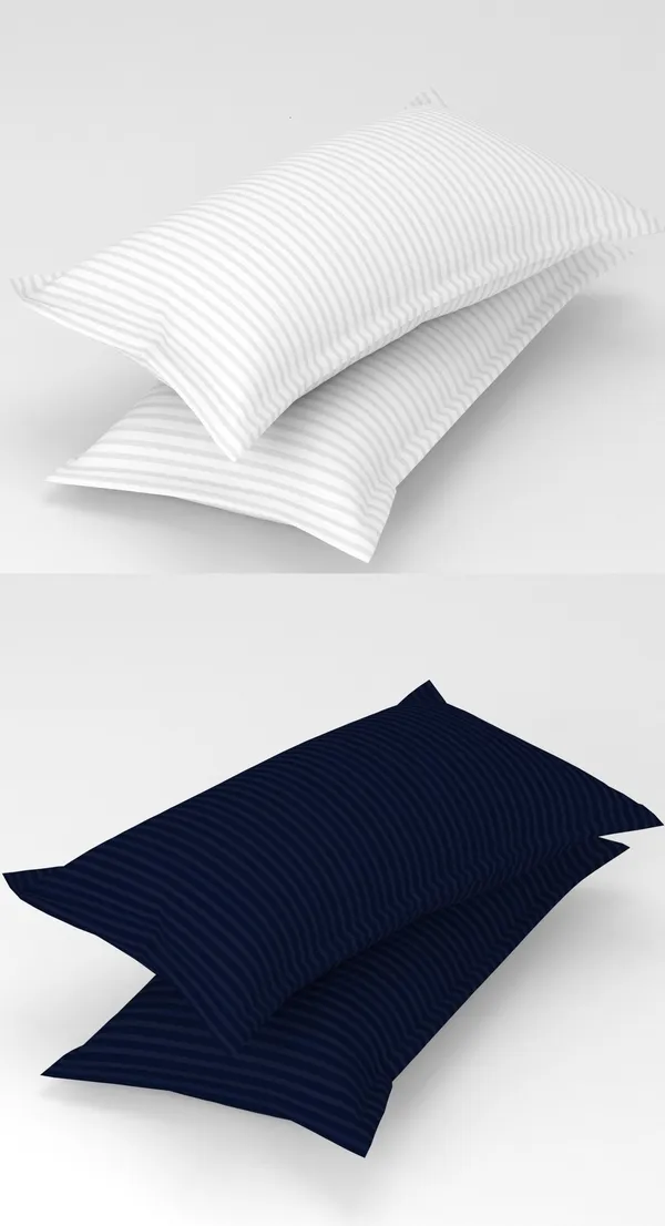 Multicolor_Pack_fo_4_Striped_Pillow_Covers_(43_cm*67_cm)
