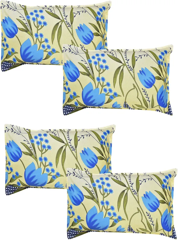 Green_Pack_fo_4_Floral_Pillow_Covers_(43_cm*67_cm)