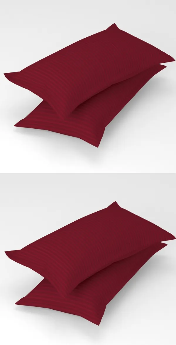 Maroon_Striped_Pack_of_4_Pillow_Covers_(43_cm*67_cm)