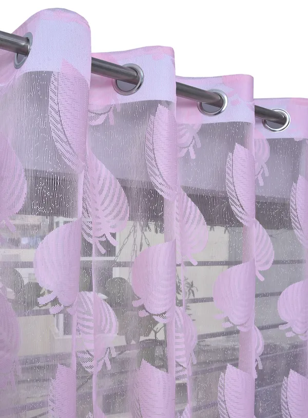 Pack_Of_2_Pink_Polyester_Curtains_For_Long_Door/Door/Window