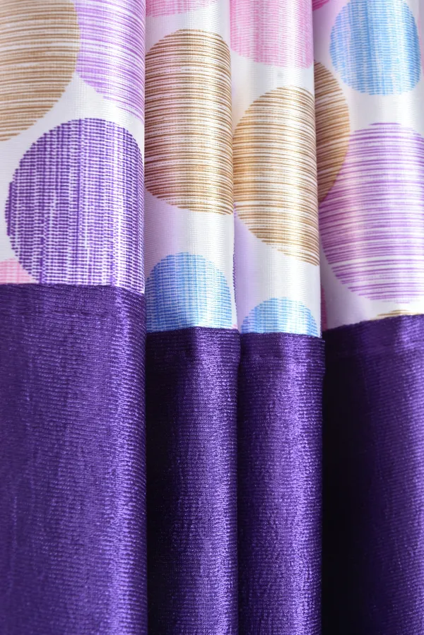 Pack_Of_2_Purple_Polyester_Curtains_For_Long_Door/Door/Window