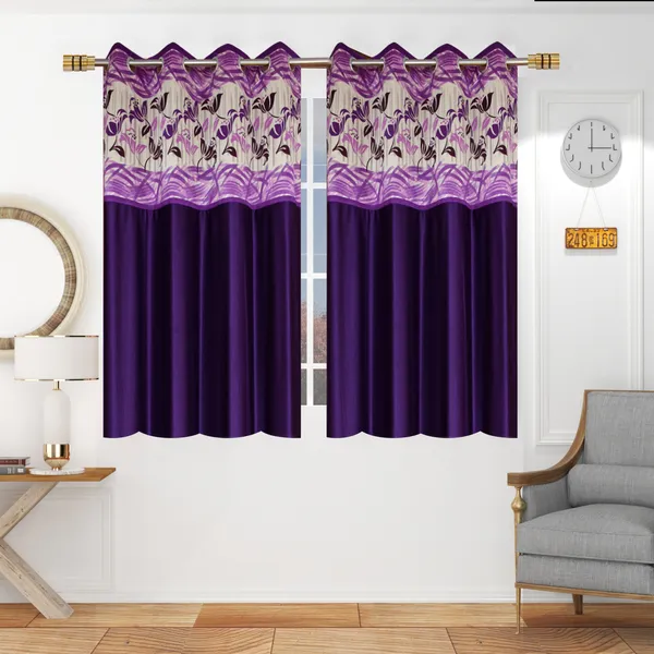 Pack_Of_2_Purple_Polyester_Curtains_For_Long_Door/Door/Window