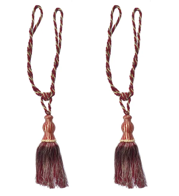 Maroon_Maroon_Curtain_Tassels/Tie-Backs_(Pack_of_4)